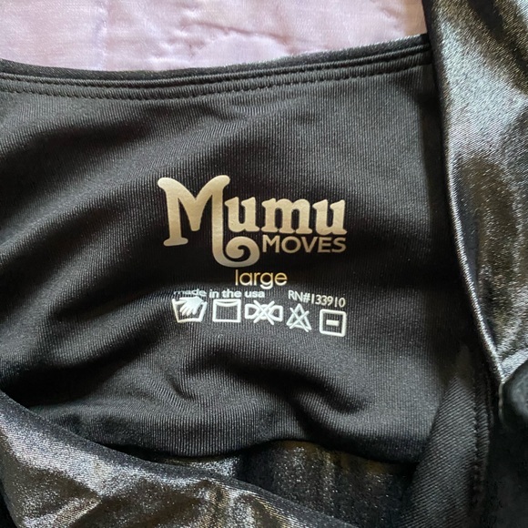 Black Show Me Your MuMu Triton Tankini Cire Sports Bra Top, NWT'S - Picture 9 of 9